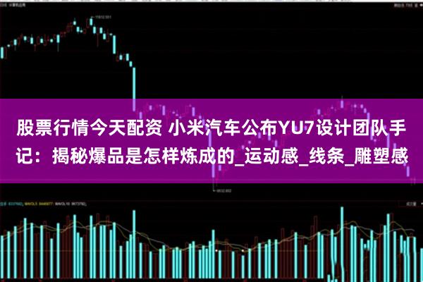 股票行情今天配资 小米汽车公布YU7设计团队手记：揭秘爆品是怎样炼成的_运动感_线条_雕塑感