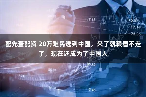 配先查配资 20万难民逃到中国，来了就赖着不走了，现在还成为了中国人